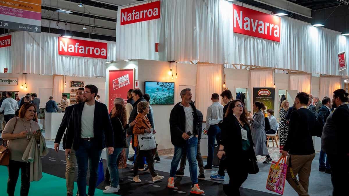 Stand de Navarra-Reyno Gourmet en una pasada edición